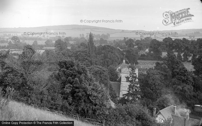Photo of Watlington, Church From The Hill c.1900