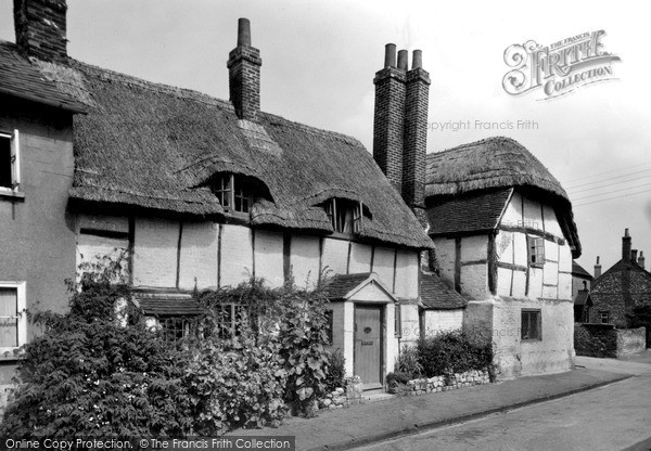 Photo of Watlington, Old Cottages, Church Street c.1955