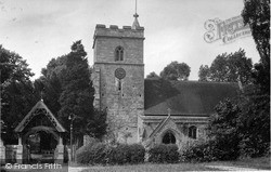 St Leonard's Church And Lychgate c.1955, Watlington
