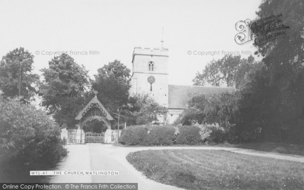 Photo of Watlington, St Leonard's Church c.1965