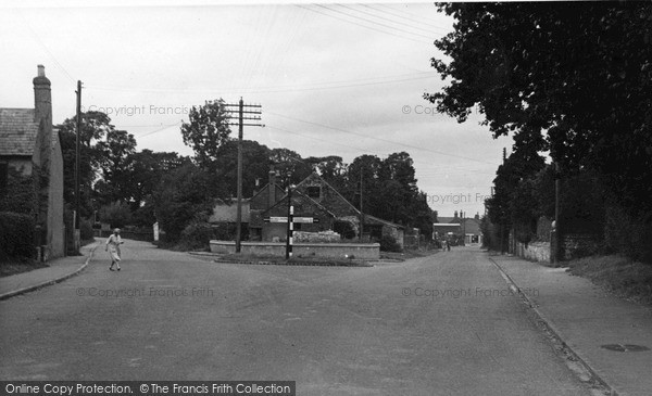 Photo of Watlington, The Fork Roads c.1950