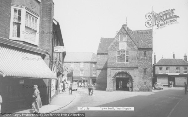 Photo of Watlington, Town Hall c.1965