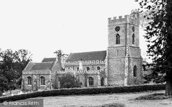 Watton-At-Stone, Church Of St Andrew And St Mary c.1955, Watton At Stone