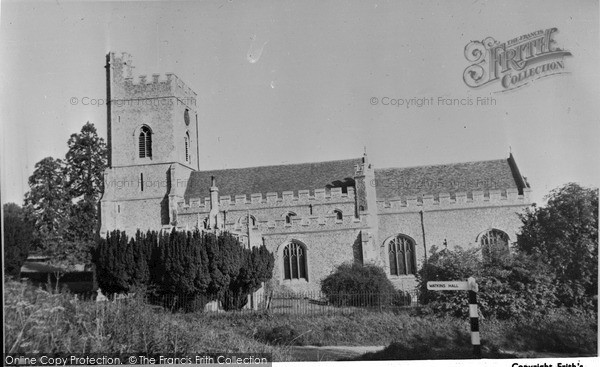 Photo of Watton At Stone, Church Of St Andrew And St Mary c.1960