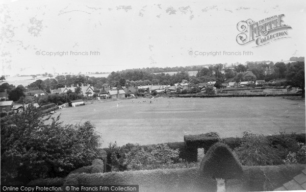 Photo of Watton At Stone, Sports Field And Village c.1960