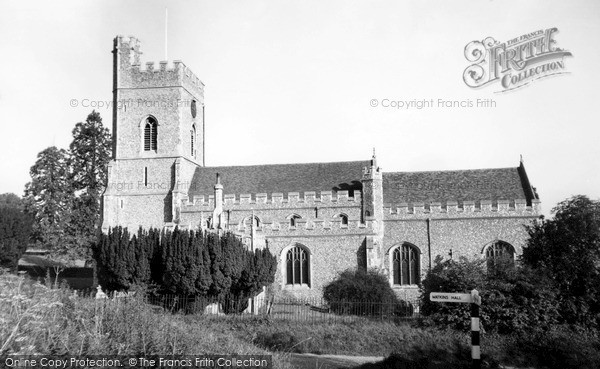 Photo of Watton At Stone, The Church Of St Andrew And St Mary c.1960