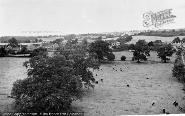 Photo of Watton At Stone, View From The Church Tower c.1955