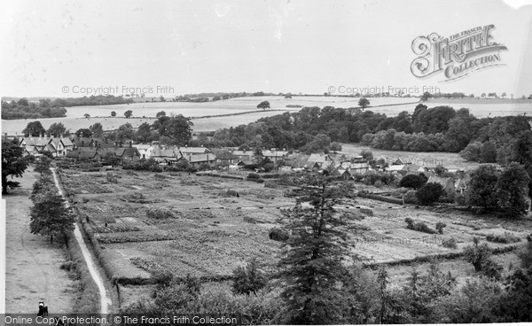 Photo of Watton At Stone, View From The Church Tower c.1955