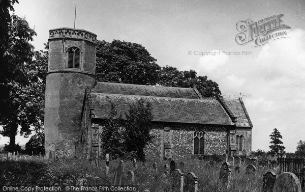 Photo of Watton, St Mary's Church c.1955