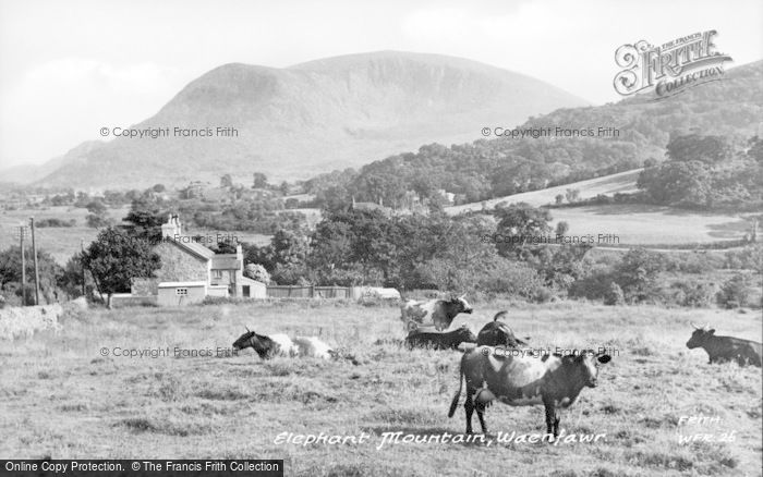 Photo of Waunfawr, Elephant Mountain c.1960