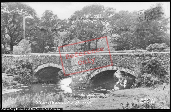 Photo of Waunfawr, The Bridge c.1955
