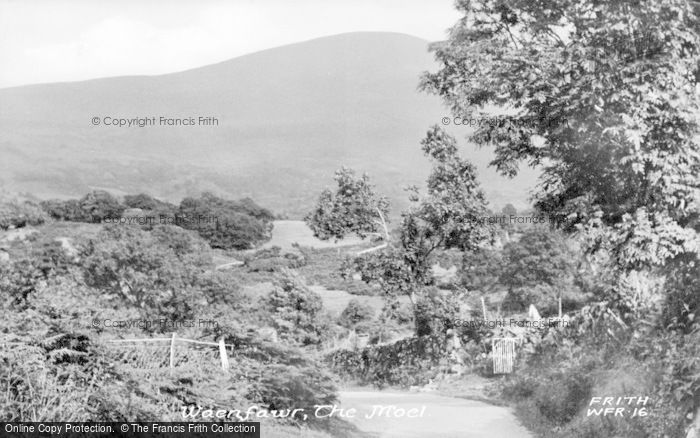 Photo of Waunfawr, The Moel c.1955