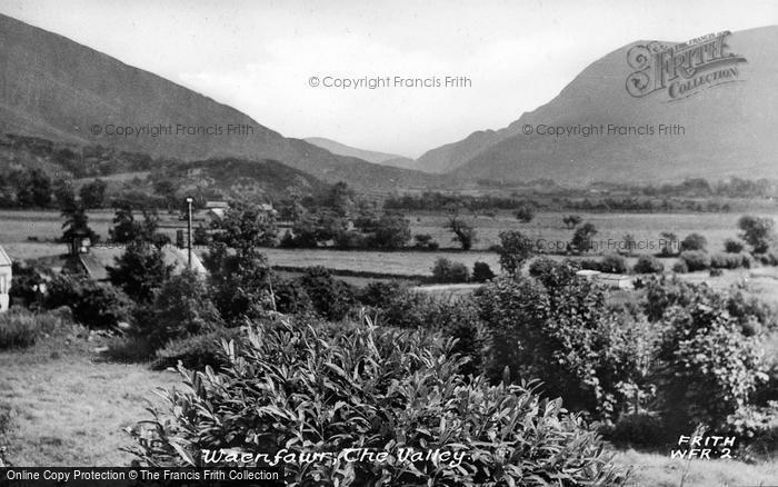 Photo of Waunfawr, The Valley c.1955