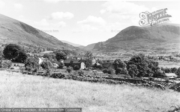 Photo of Waunfawr, The Valley c.1960