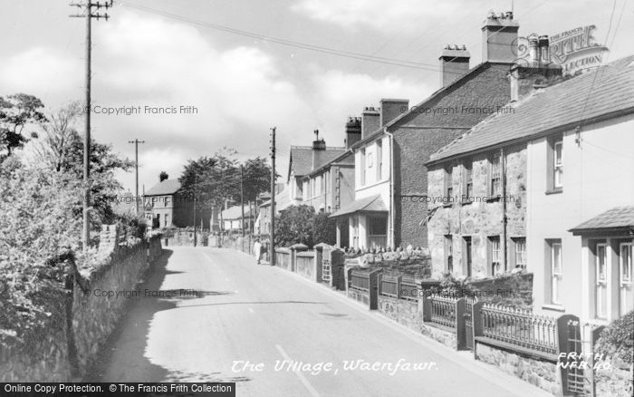 Photo of Waunfawr, The Village c.1960