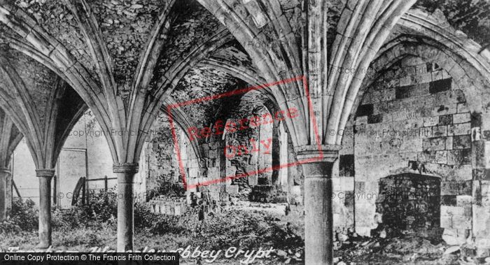 Photo of Waverley, Abbey Crypt 1895