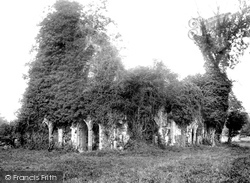 Waverley, Abbey Ruins 1895, Waverley Abbey