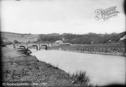 Halfpenny Bridge 1890, Weare Giffard