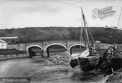Halfpenny Bridge c.1875, Weare Giffard