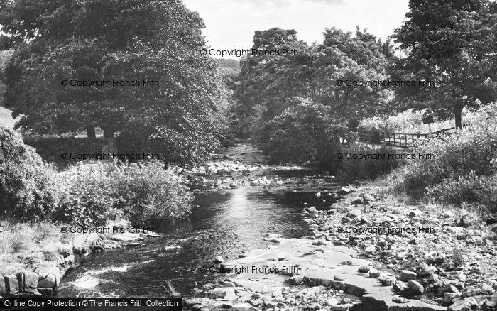 Photo of Wearhead, The River c.1955