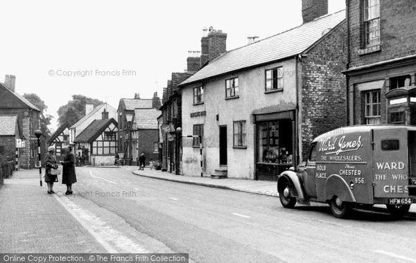 Photo of Weaverham, High Street c.1955