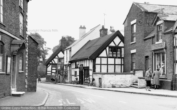 Photo of Weaverham, High Street c1955