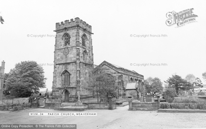 Photo of Weaverham, Parish Church c.1965