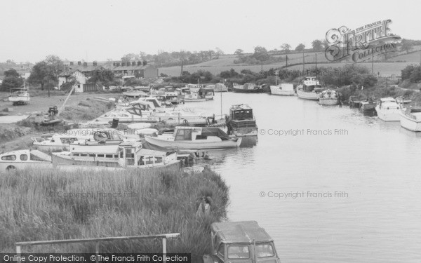 Photo of Weaverham, River Weaver c.1965
