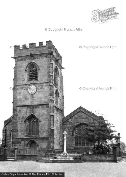Photo of Weaverham, St Mary's Church c.1955