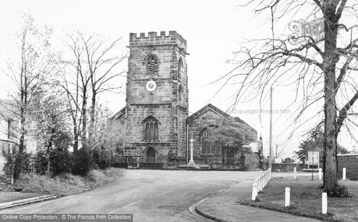 Photo of Weaverham, St Mary's Church c.1960