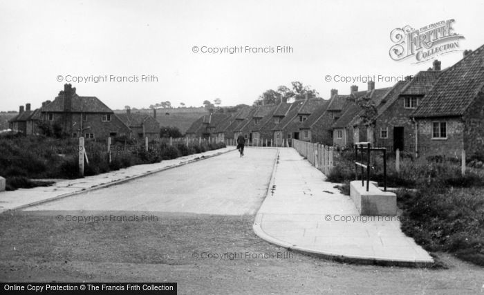 Photo of Weaverthorpe, New Council Houses c.1955