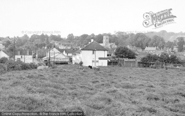 Photo of Wedmore, General View c.1955