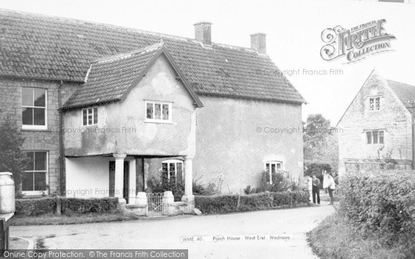 Photo of Wedmore, Porch House, West End c.1960