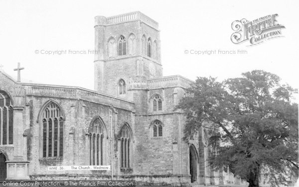 Photo of Wedmore, The Church c.1955
