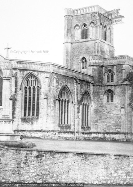 Photo of Wedmore, The Church c.1960