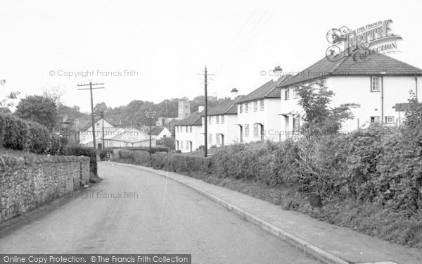 Photo of Wedmore, The New Houses c.1950