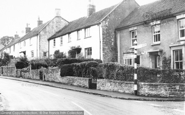 Photo of Wedmore, The Village c.1955