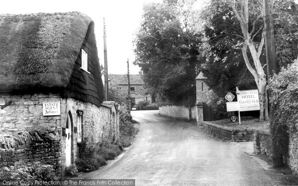 Photo of Wedmore, The Village c.1955