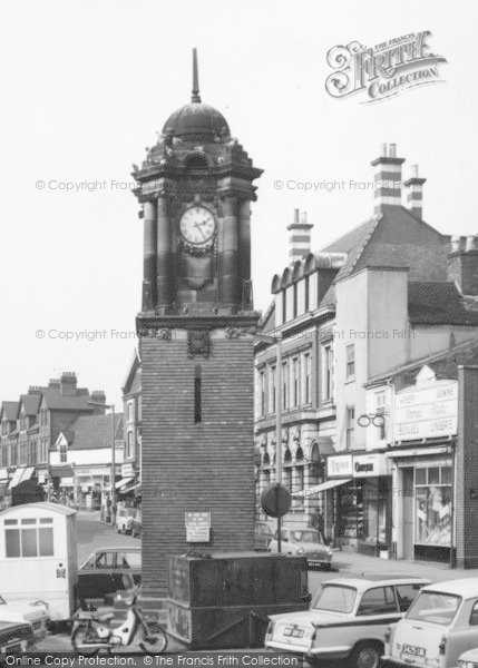 Photo of Wednesbury, Clock Tower 1968