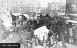 Market Place c.1890, Wednesbury