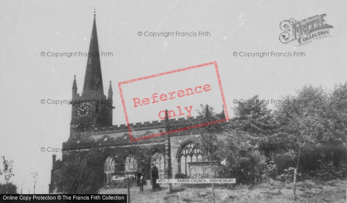 Photo of Wednesbury, Parish Church c.1965