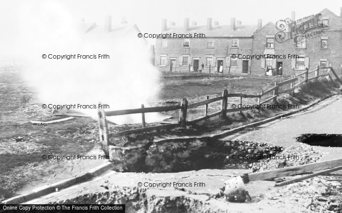 Photo of Wednesbury, Subterranean Fire, King's Hill 1897