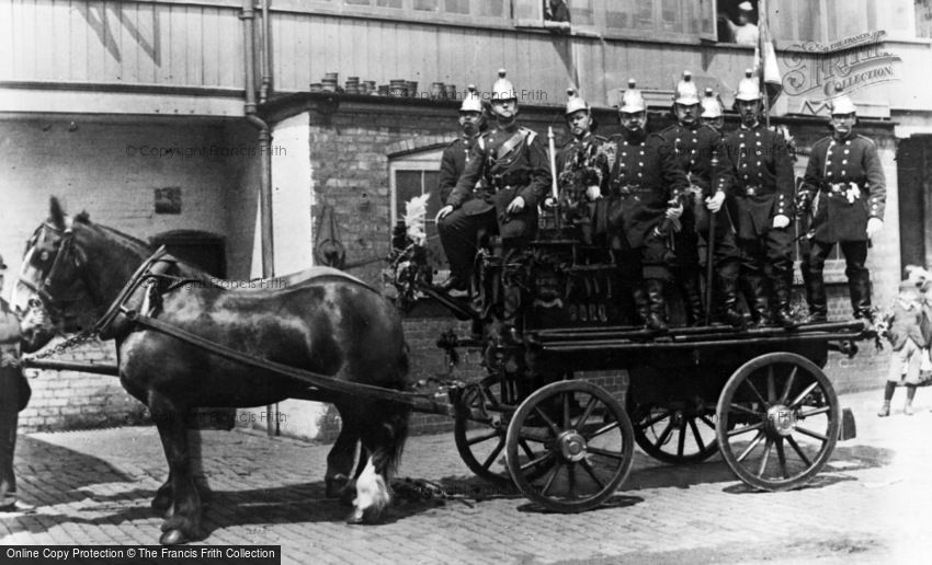 Wednesbury, Volunteer Fire Brigade 1892