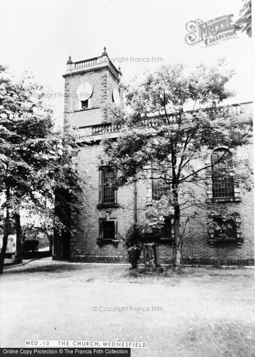 Photo of Wednesfield, The Church c.1965
