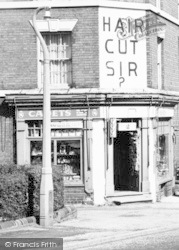 Hair Cut Sir? c.1965, Weedon Bec
