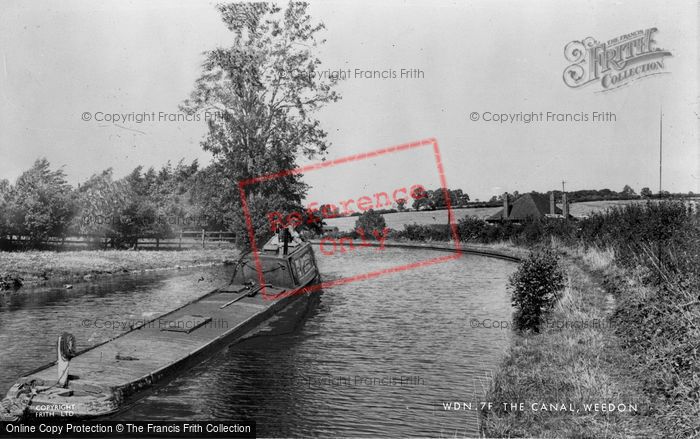 Photo of Weedon Bec, The Canal c.1965