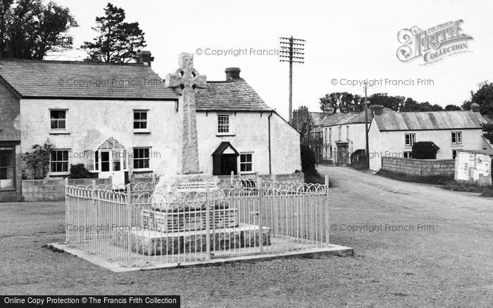 Photo of Week St Mary, The Square And War Memorial 1951