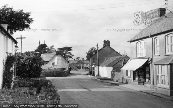 Photo of Week St Mary, The Village From The Post Office 1951