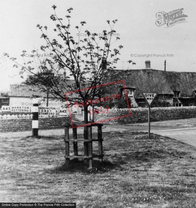 Photo of Weekley, The Village c.1960