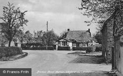 Welford On Avon, Barton Road Corner c.1950, Welford-on-Avon